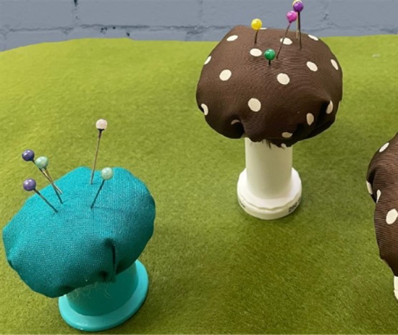 Craft and Coffee at Shepparton Library - Pin Cushions