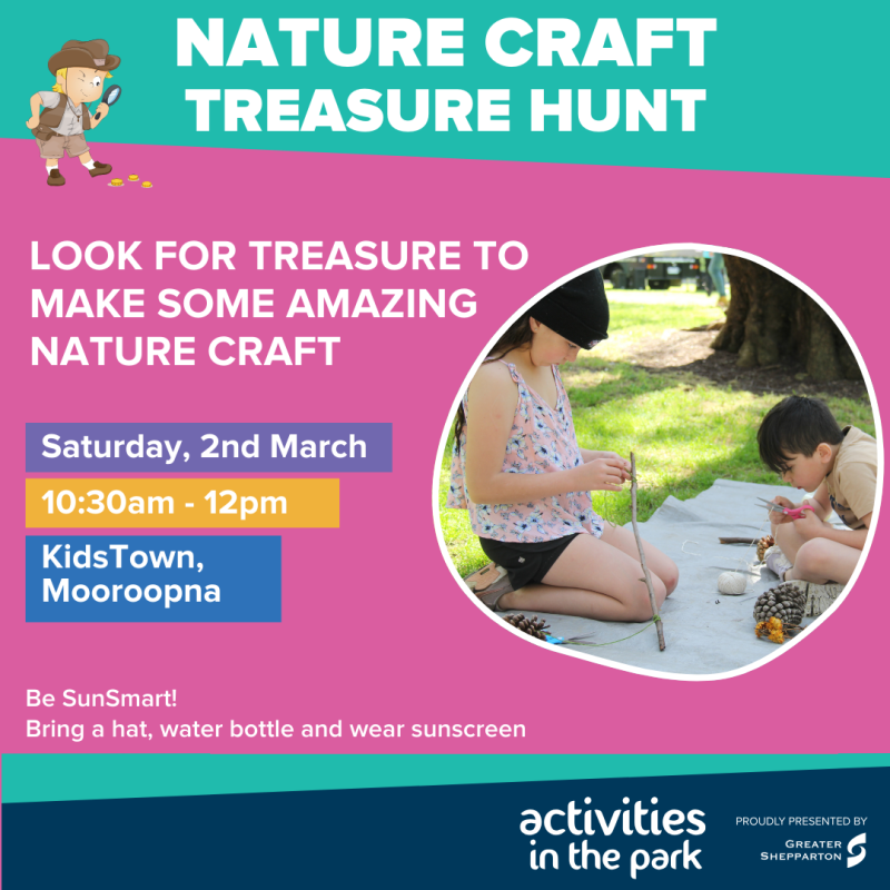 Nature Craft Treasure Hunt