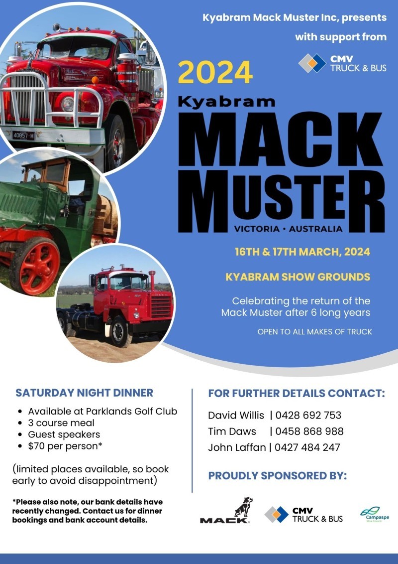 Kyabram Mack Muster