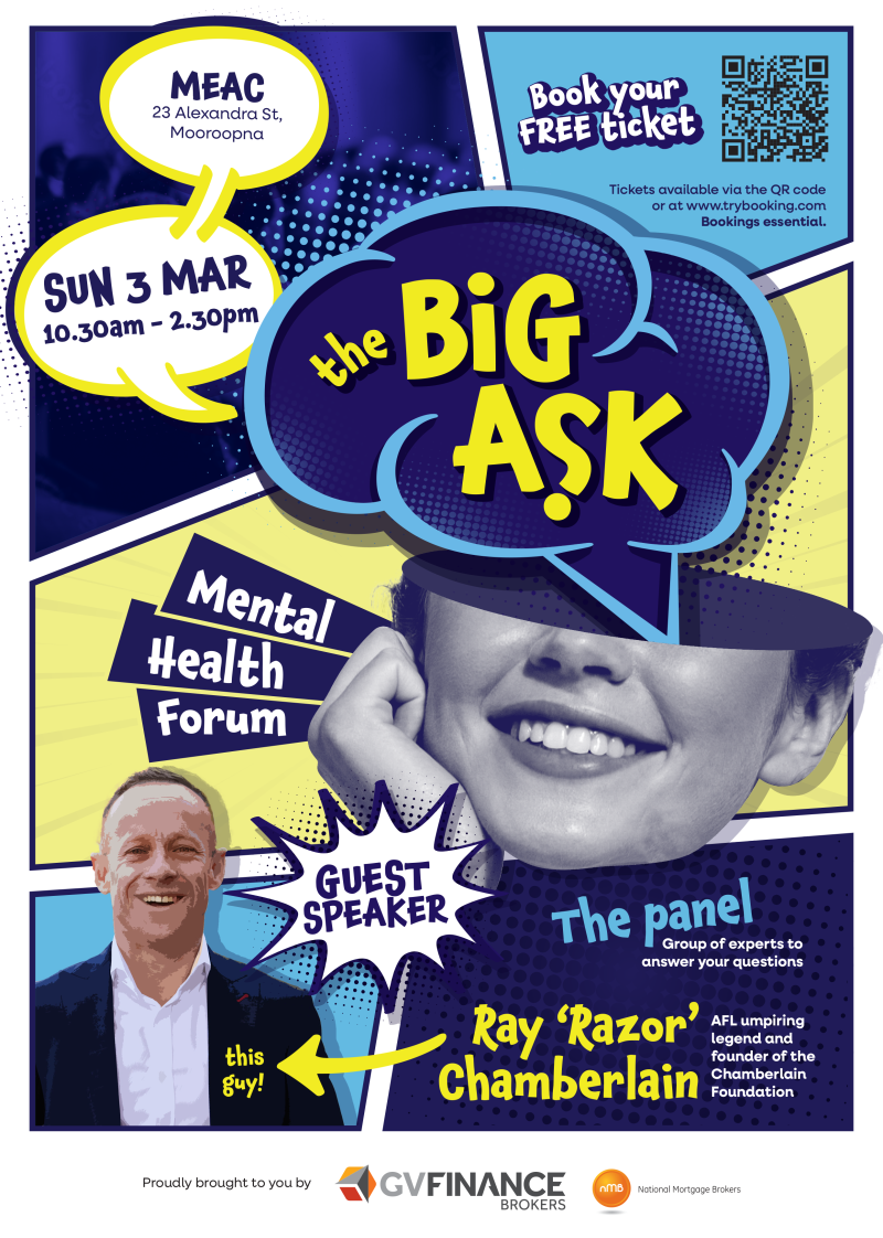 The Big Ask! Community Mental Health Event