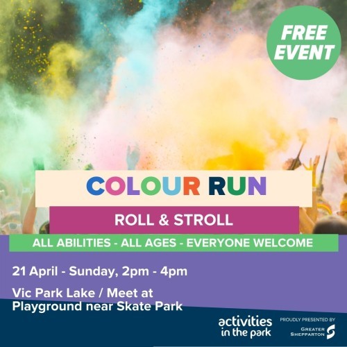 Colour Run Roll and Stroll 