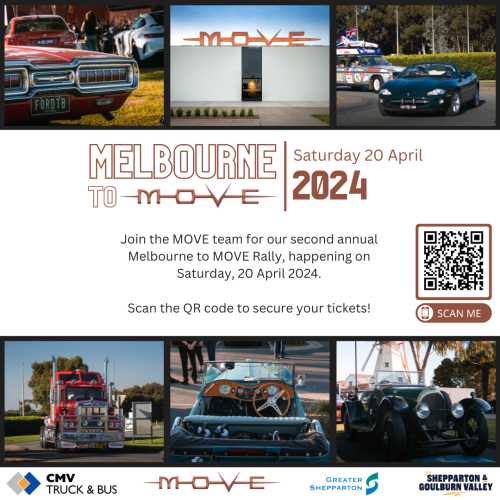 Melbourne to MOVE Rally & Finish Line Festival
