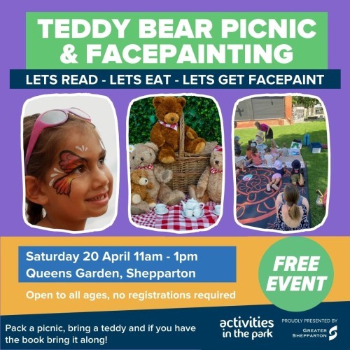 Teddy Bear Picnic and Face painting! 