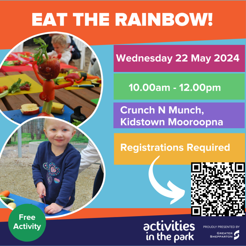 Eat the Rainbow... inside! 