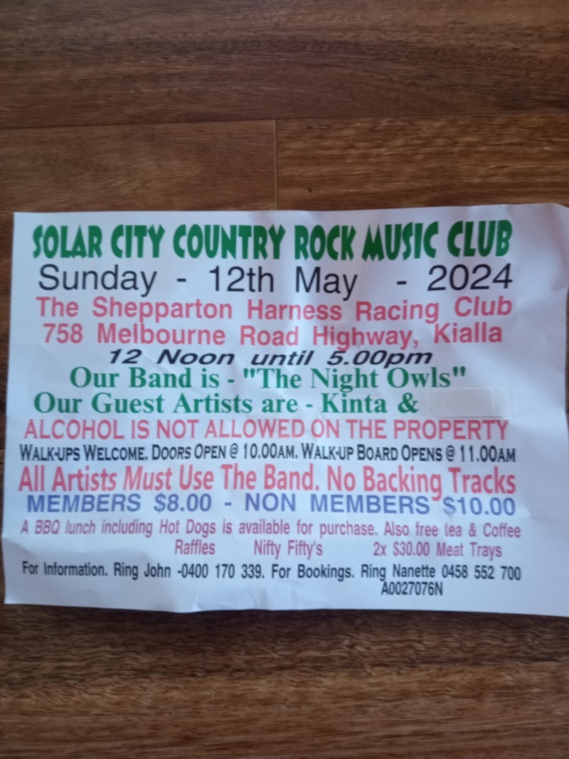 Solar City county Rock Music Day