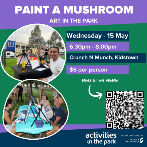 Art in the Park (Season Final) - Paint a Mushroom