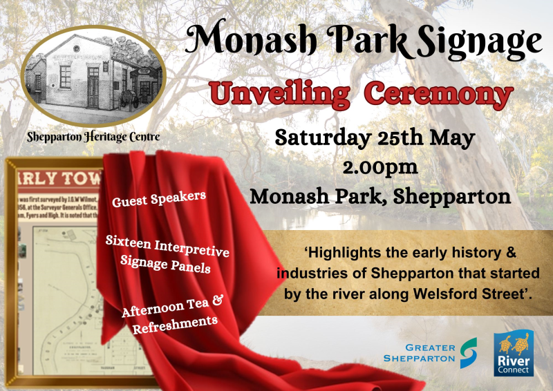 Monash Park Signage Launch