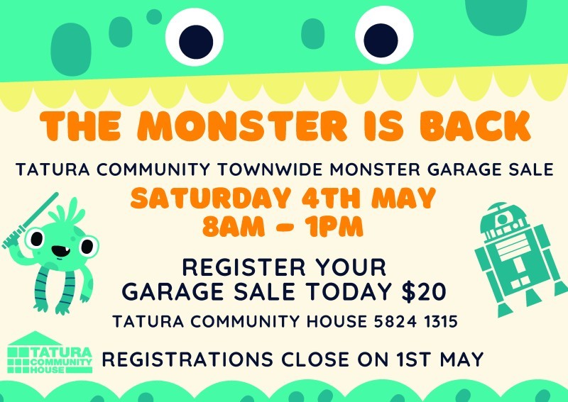 Tatura Community Townwide Monster Garage Sale