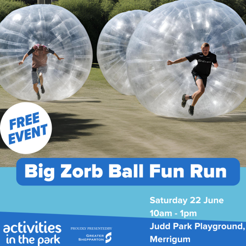 Big Zorb Ball Fun Run! 