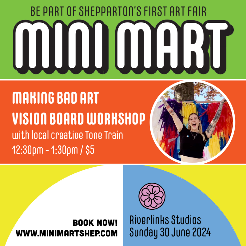 Making Bad Art Vision Board Workshop