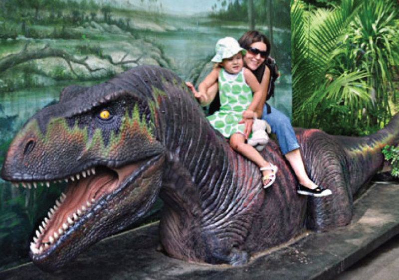 T. rex Dinosaur at Greater Shepparton Visitor Centre