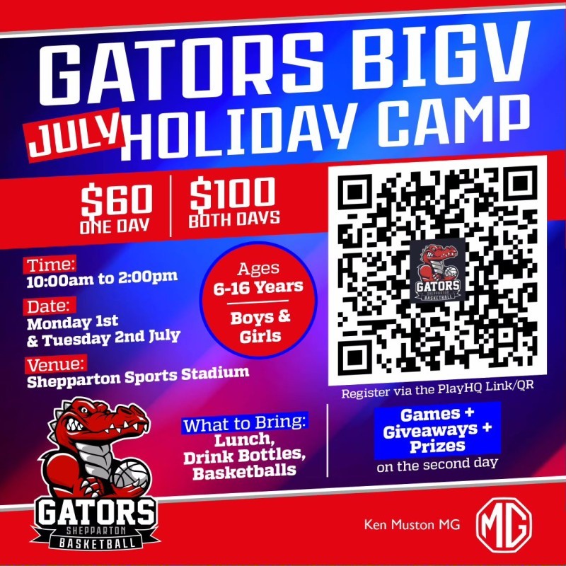 Gators Big V July Holiday Camp