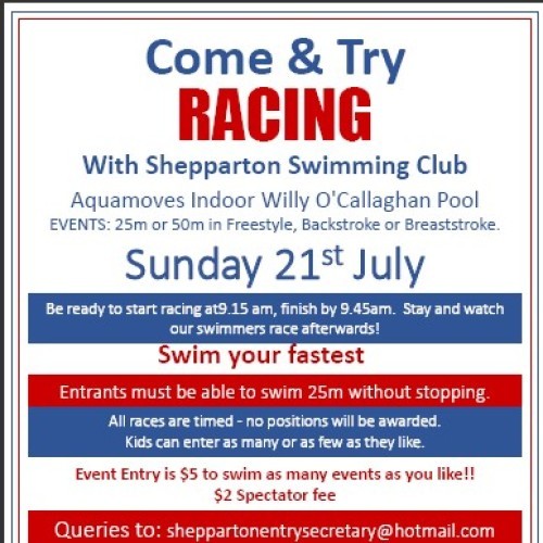 Come and Try RACING!