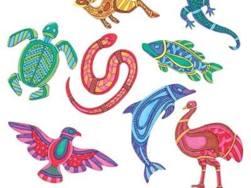 NAIDOC Week School Holiday Activity - Wooden Animal Magnets