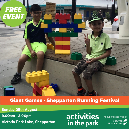 Giant Games - Shepparton Running Festival