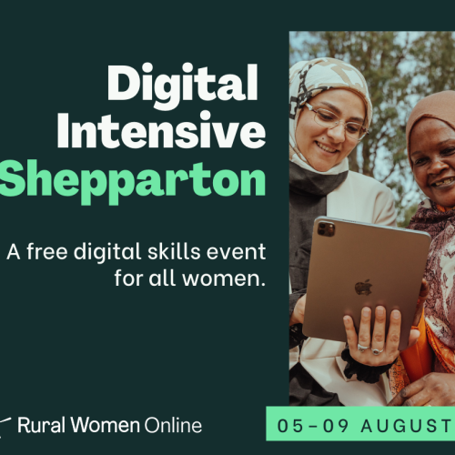 Rural Women Online Shepparton Digital Intensive