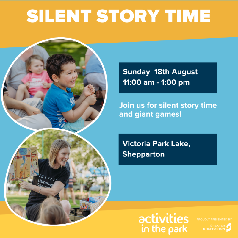 Silent Story Time in the Park