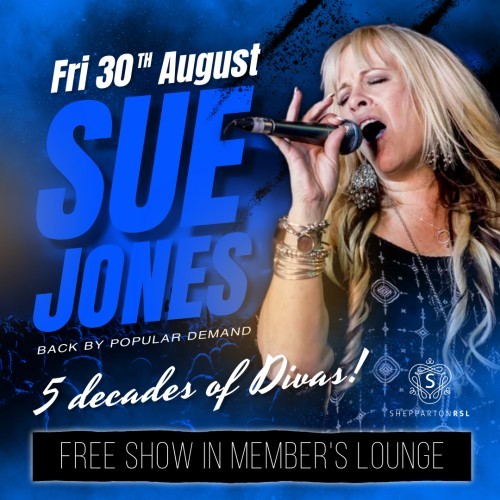 Sue Jones - 5 Decades of Divas