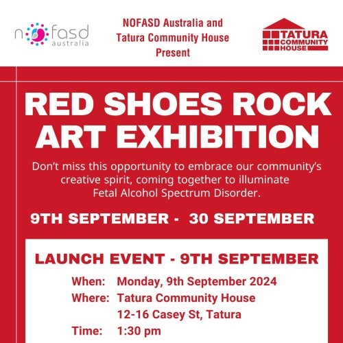 Red Shoes Rock Art Exhibition