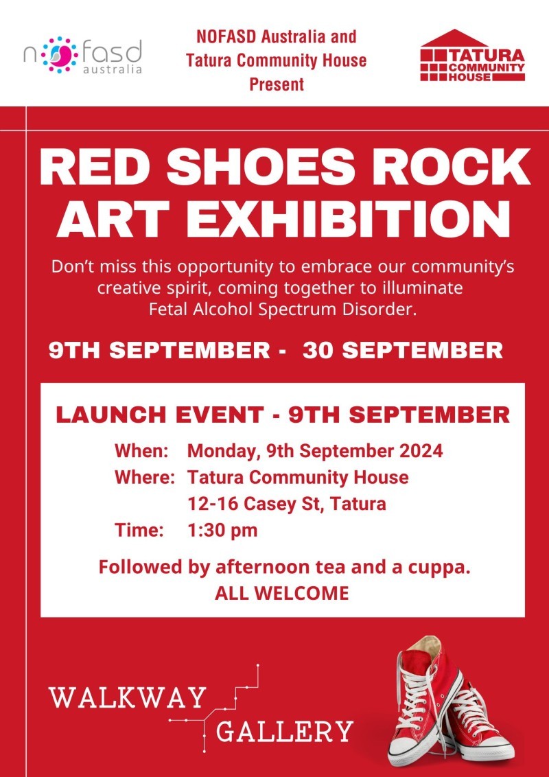 Red Shoes Rock Art Exhibition