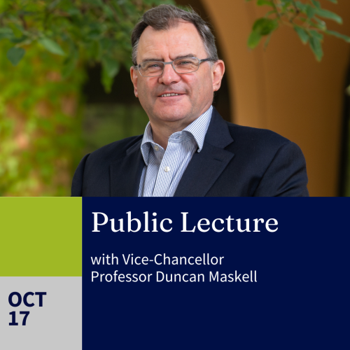 Public Lecture - Education Kills Poverty - Vice-Chancellor Professor Duncan Maskell