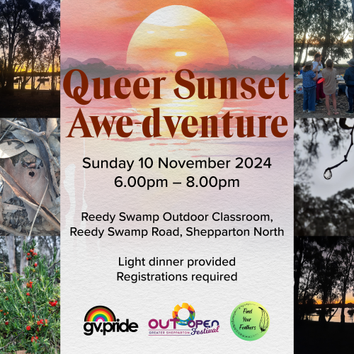 Queer Sunset Awe-dventure | OUT in the OPEN Festival 