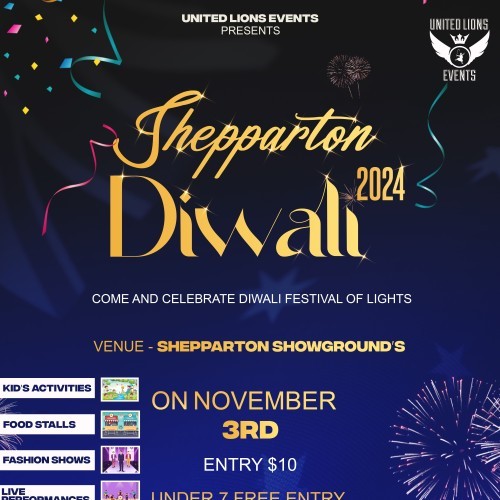 POSTPONED to a date to be confirmed - Shepparton Diwali Mela 2024