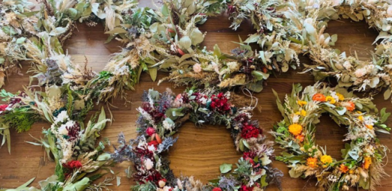 Christmas Wreath Making with Marli Kelly