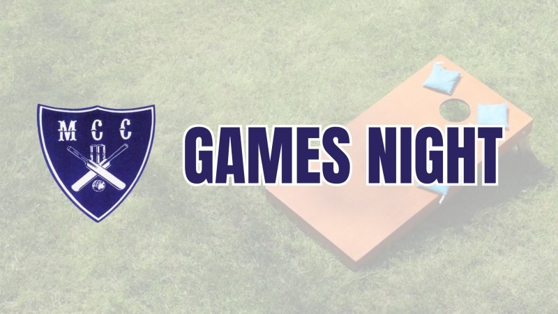 Mooroopna Cricket Club Games Night