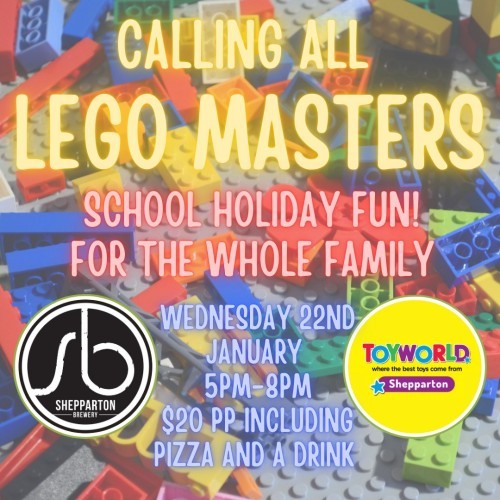 Shepparton Brewery Lego Masters