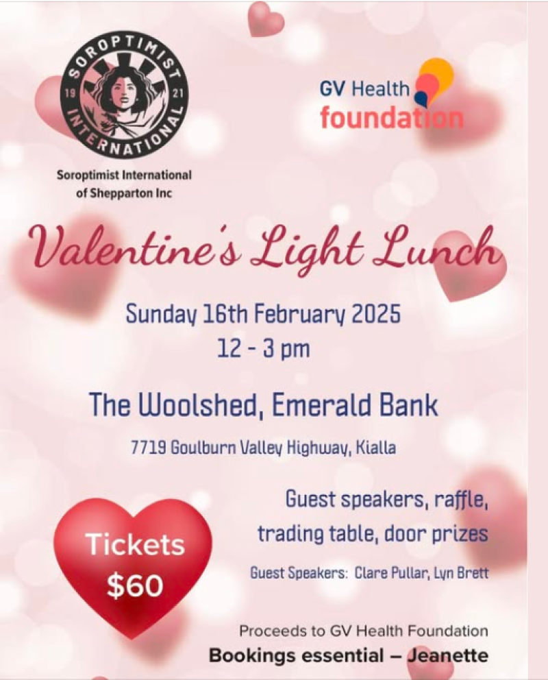 Valentine's Light Lunch