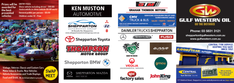Rotary Club of Shepparton Motor Show, Market Day & Swap Meet