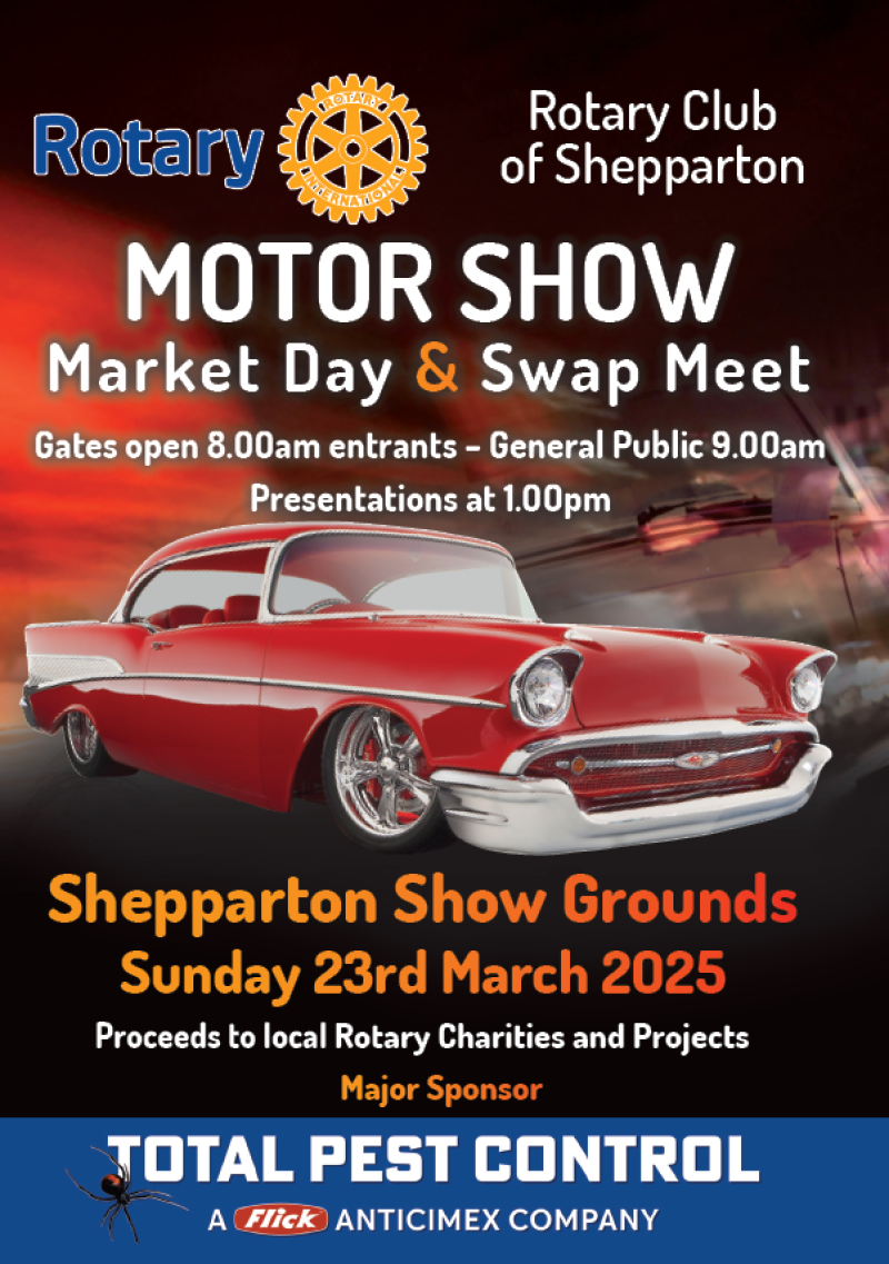 Rotary Club of Shepparton Motor Show, Market Day & Swap Meet