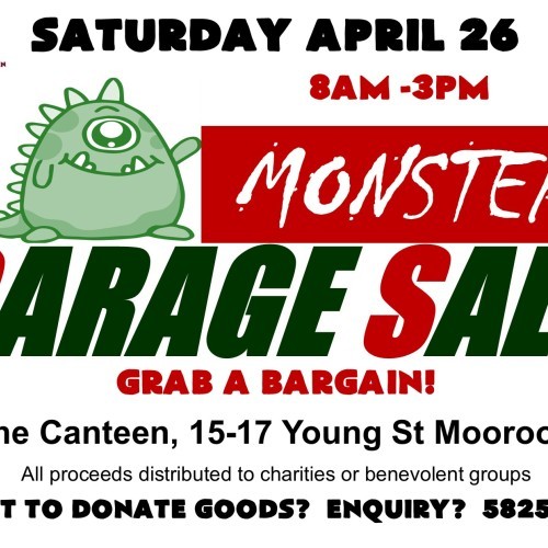 Monster Garage Sale