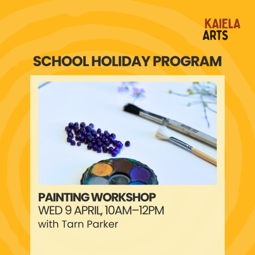 KA School Holiday Program April 2025: Painting Workshop