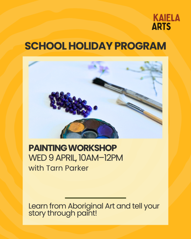 KA School Holiday Program April 2025: Painting Workshop