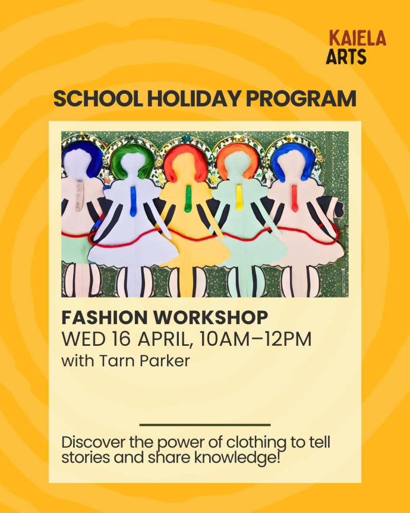 KA School Holiday Program April 2025: Fashion Workshop
