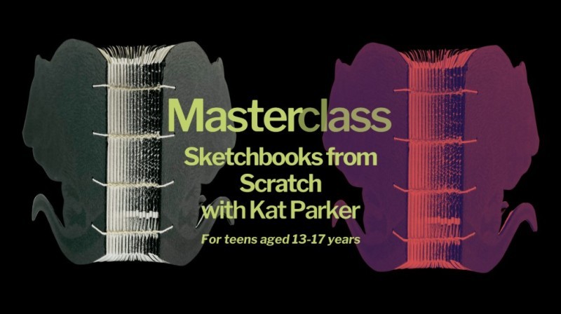 Teen Art Program: Masterclass sketchbook designing and binding