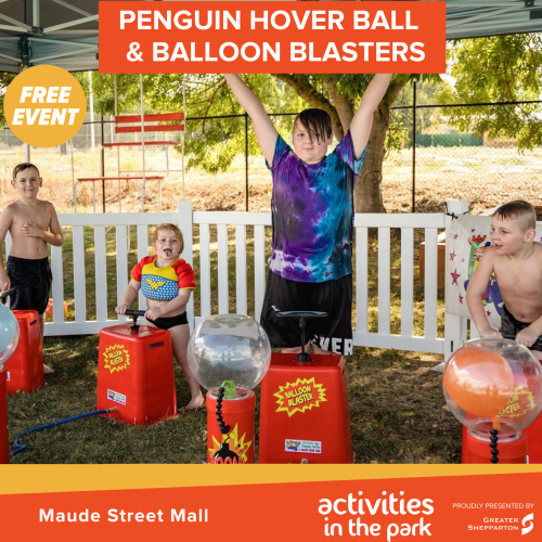 Penguin Hover Ball and Balloon Blasters