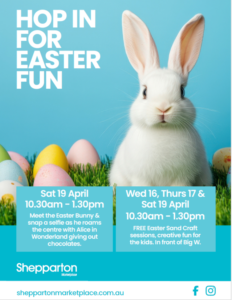 Shepparton Marketplace - School Holiday Activity