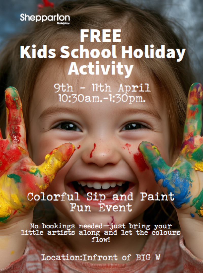Shepparton Marketplace - School Holiday Activity