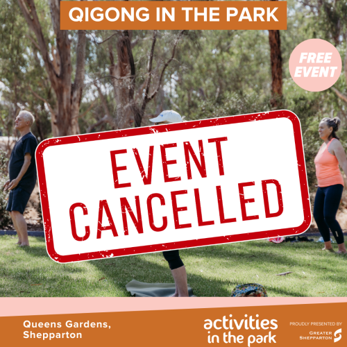 Cancelled - Qigong in the Park 