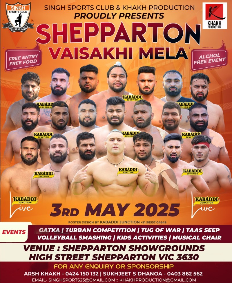 Shepparton Vaisakhi Mela 2025