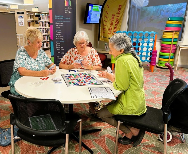 Libraries After Dark Board Game Fun at Shepparton Library