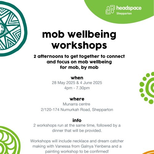 Mob wellbeing workshops