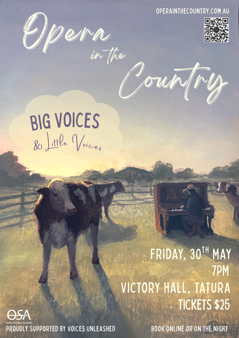 Opera in the Country Big Voices and Little Voices concert at Tatura Victory Hall