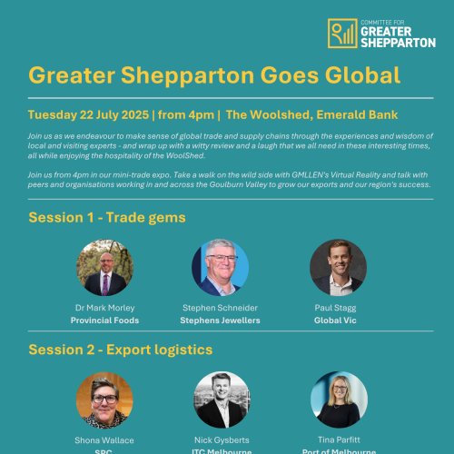 Greater Shepparton Goes Global