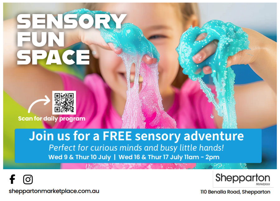 Shepparton Marketplace Sensory Fun