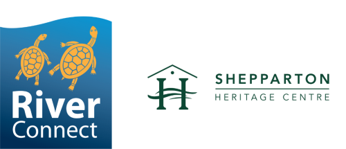 Heritage Centre and River Connect logos