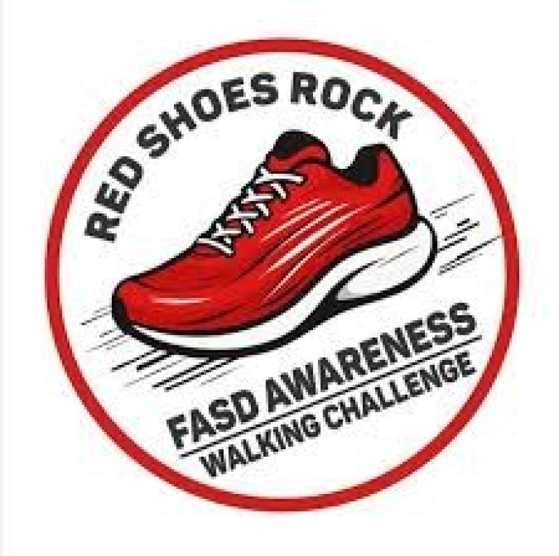 Red Shoes Rock FASD Awareness Walking Challenge Grand Finale